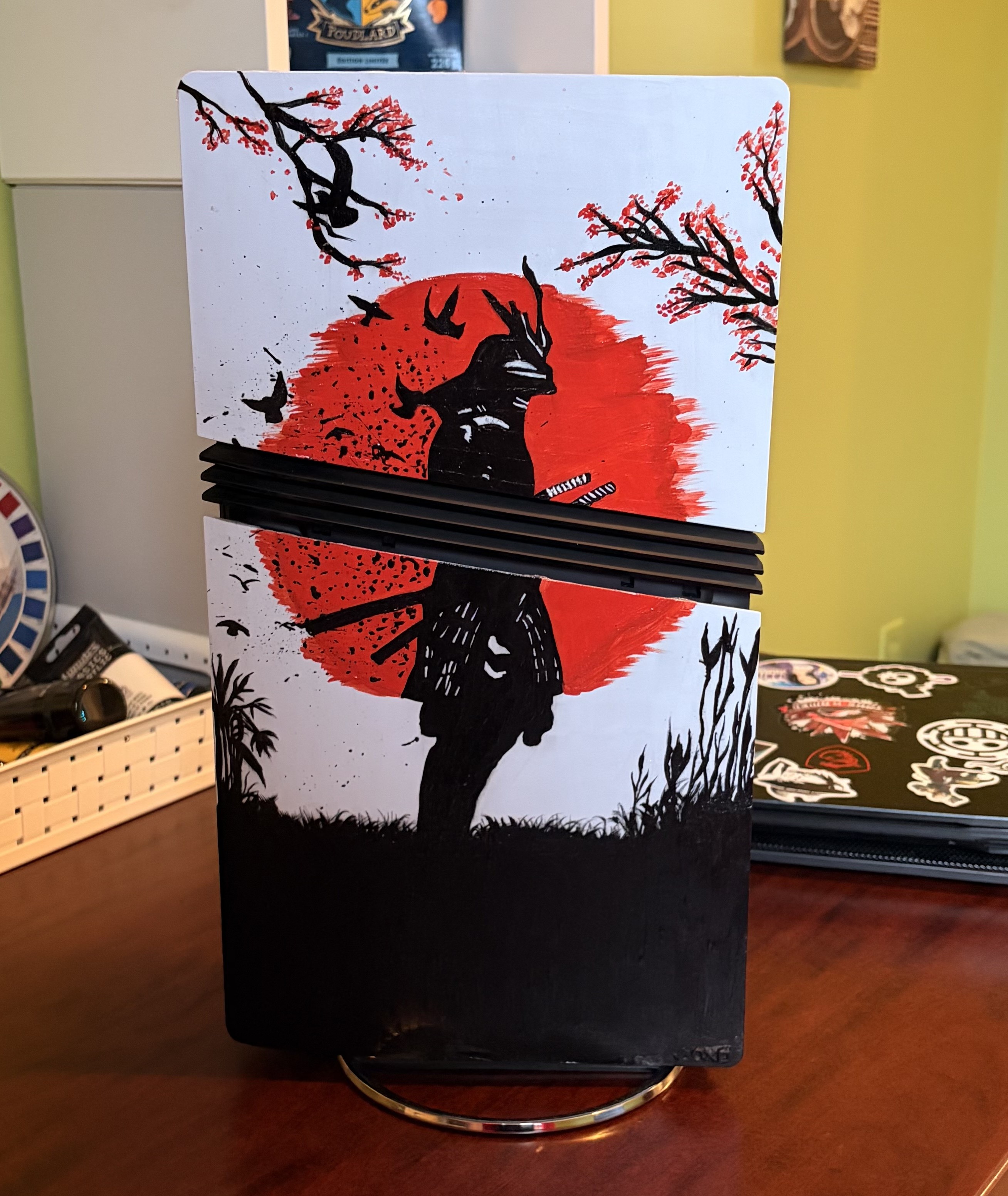 Ghost of Tsushima painting on PS5 Pro